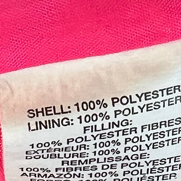 Children’s place bright pink puffer jacket winter snow lightweight casual - Picture 8 of 8